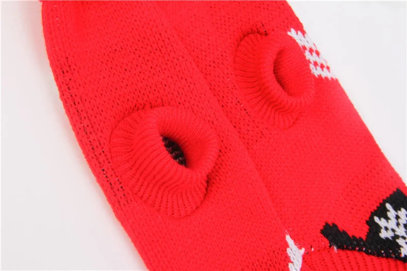 Animal Print Knit Sweater for Cats & Small Dogs