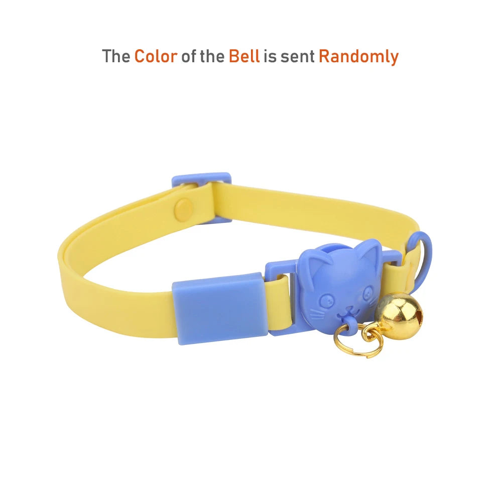Waterproof Adjustable Cat Collar with Bell