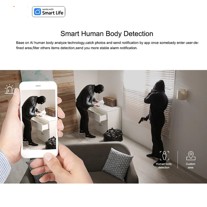 1080p WiFi Indoor Security Camera — Baby, Pet & Home Monitor with Motion Tracking