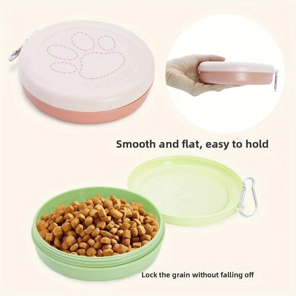 Portable Travel Bowl & Snack Box for Dogs