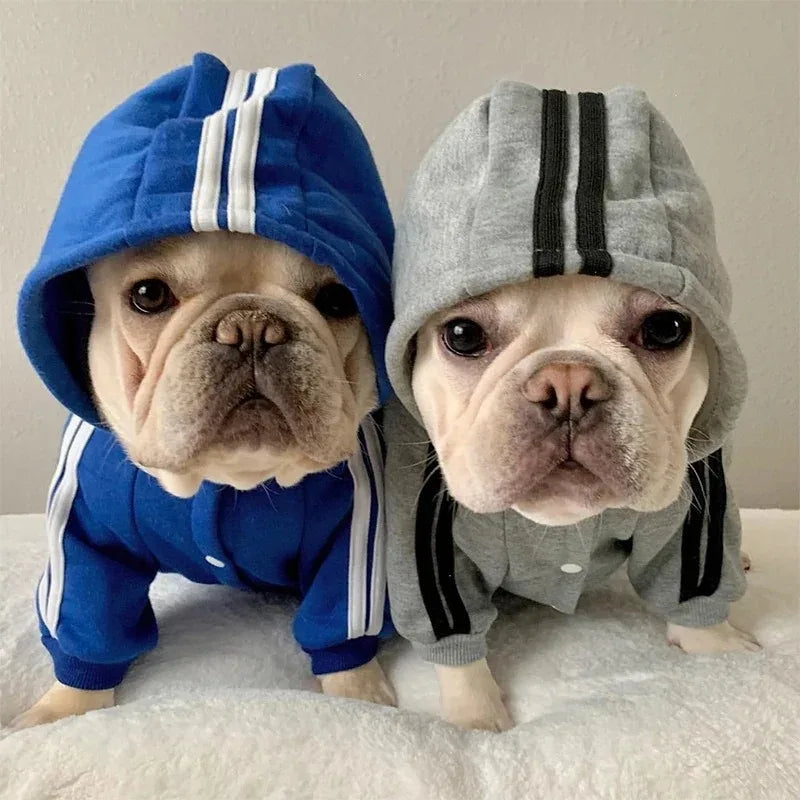 Winter Dog Jumpsuit - Warm Fleece Hoodie for Small to Large Dogs