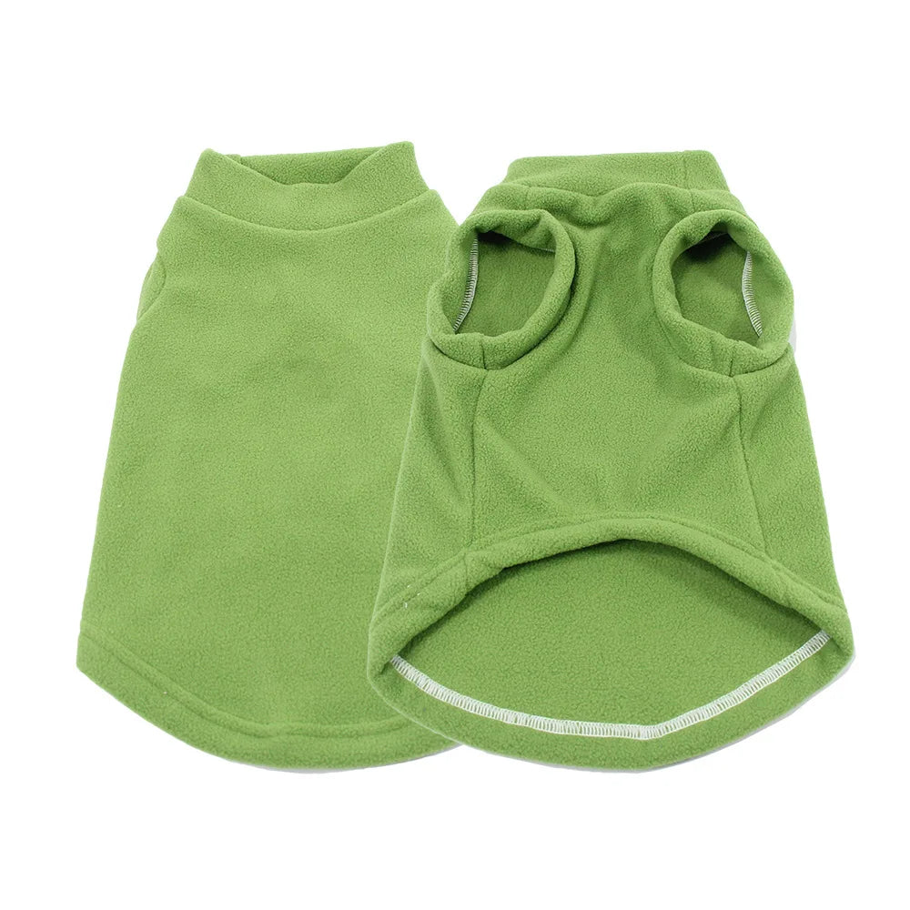 Fleece Vest Jacket for Cats & Small Dogs