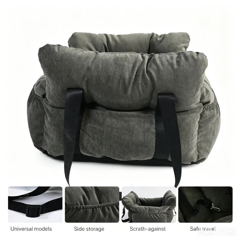 Foldable Pet Car Travel Bag