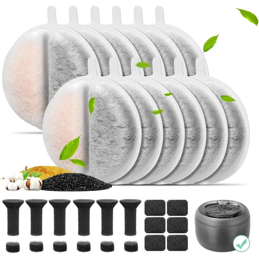Cat Water Fountain Replacement Filters - 2.5L