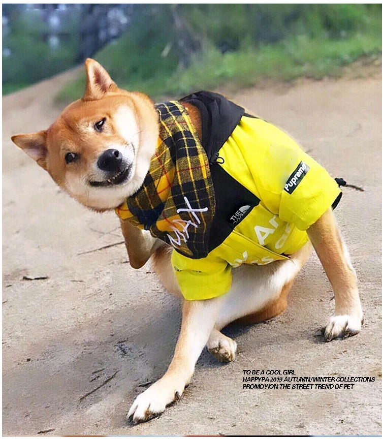 Waterproof Reflective Dog Raincoat with Hood