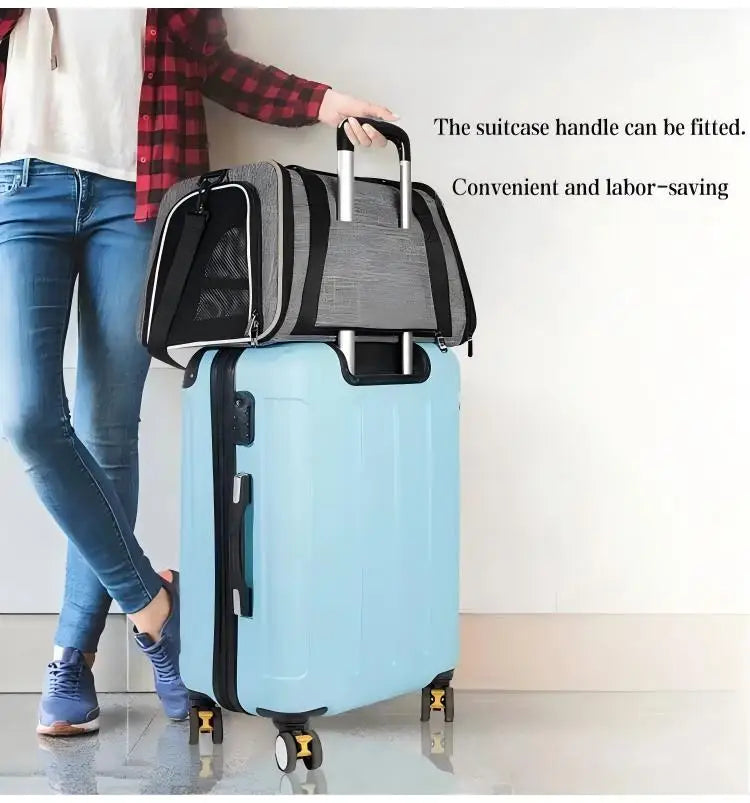 Foldable Pet Travel Carrier