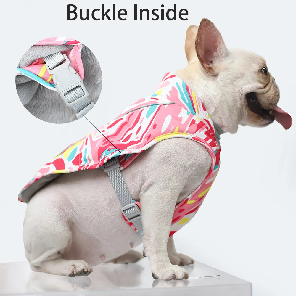 Waterproof Reflective Dog Jacket Vest Harness