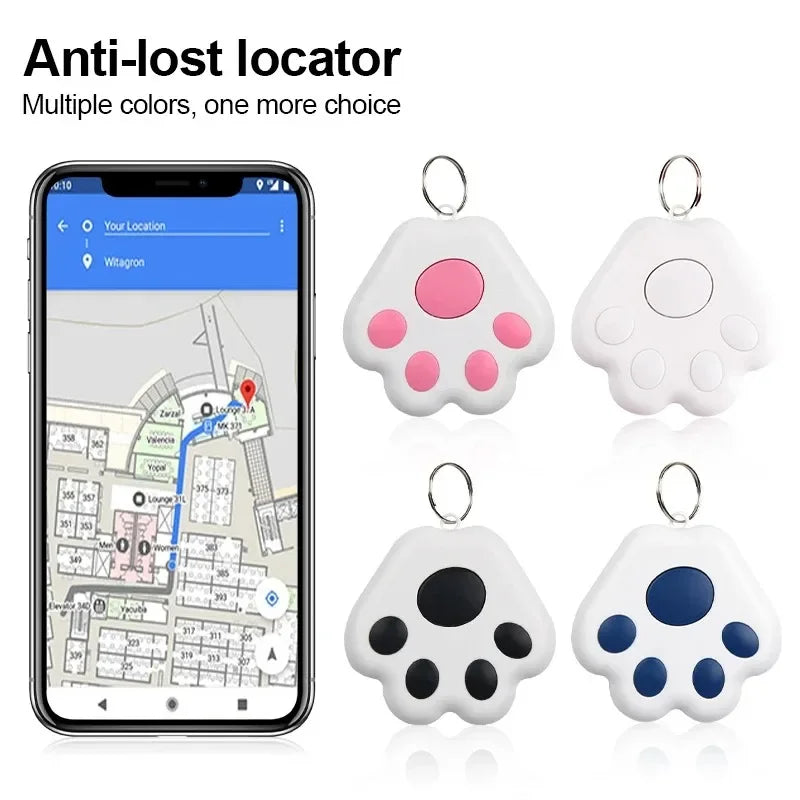 Mini Bluetooth Anti-Lost Tracker with Two-Way Finding for Pets, Keys & Bags