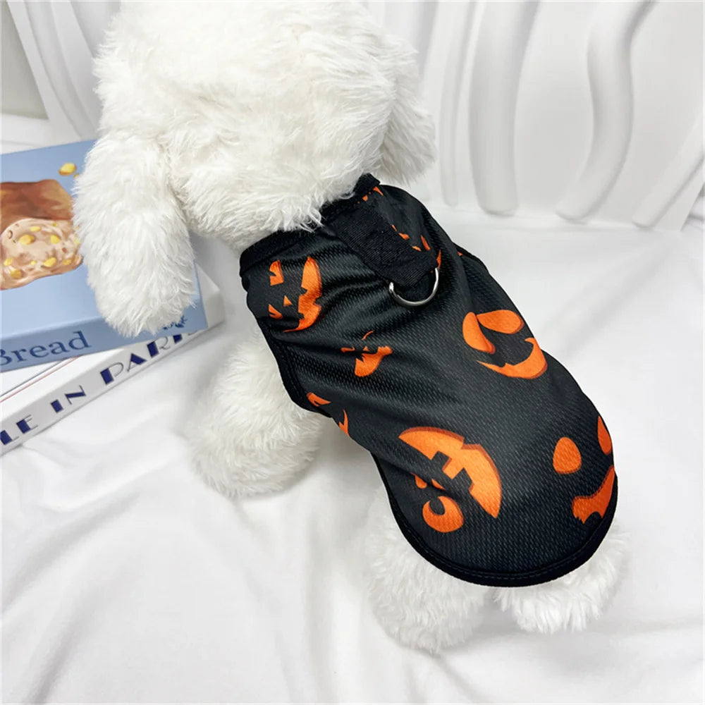 Halloween Print Pet Vest
