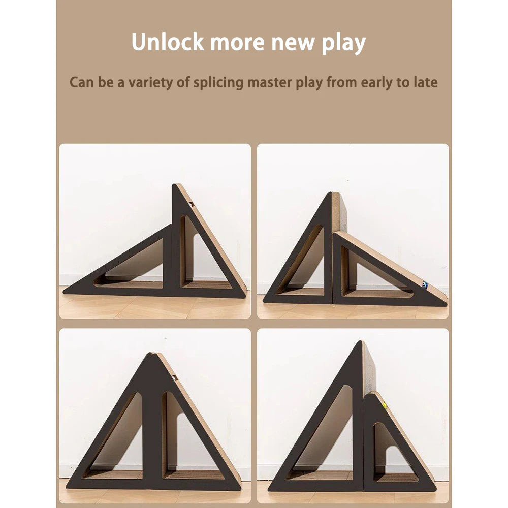 Cardboard Cat Scratcher – Durable Furniture Protector for Indoor Cats & Kittens