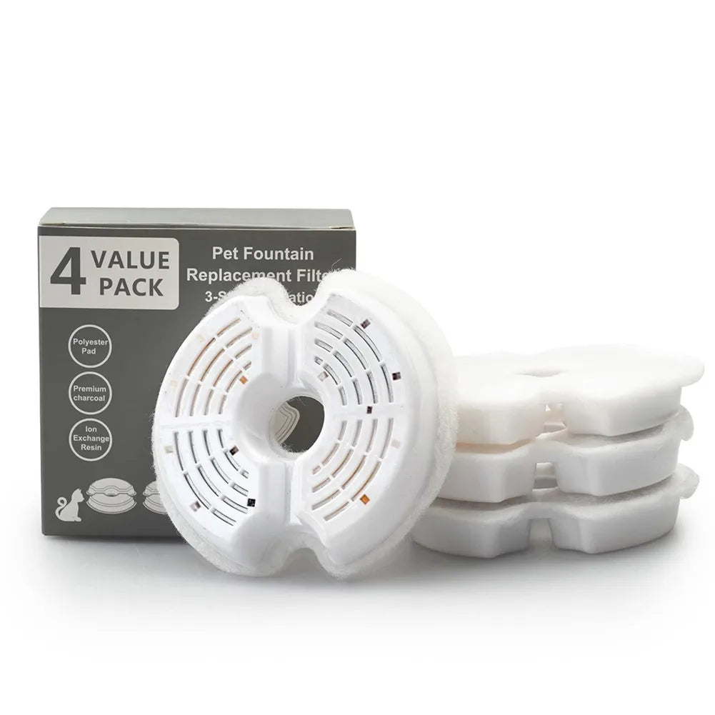 Activated Carbon Replacement Pet Fountain Filters