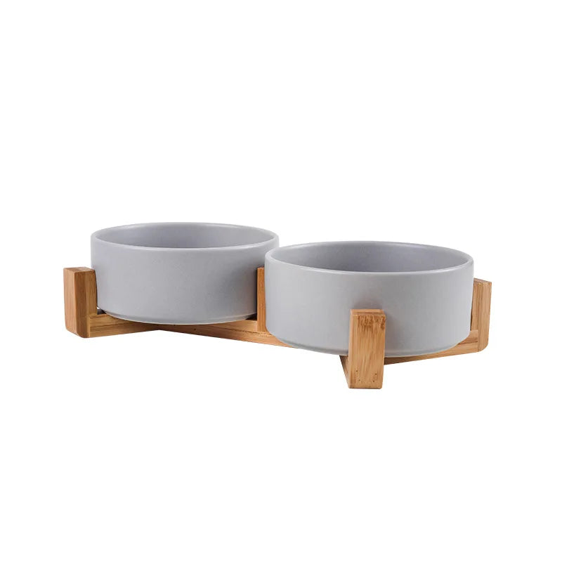 Elevated Double Pet Bowl