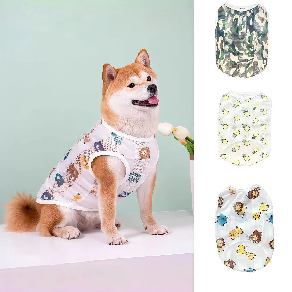 Breathable Mesh Cooling Vest for Dogs