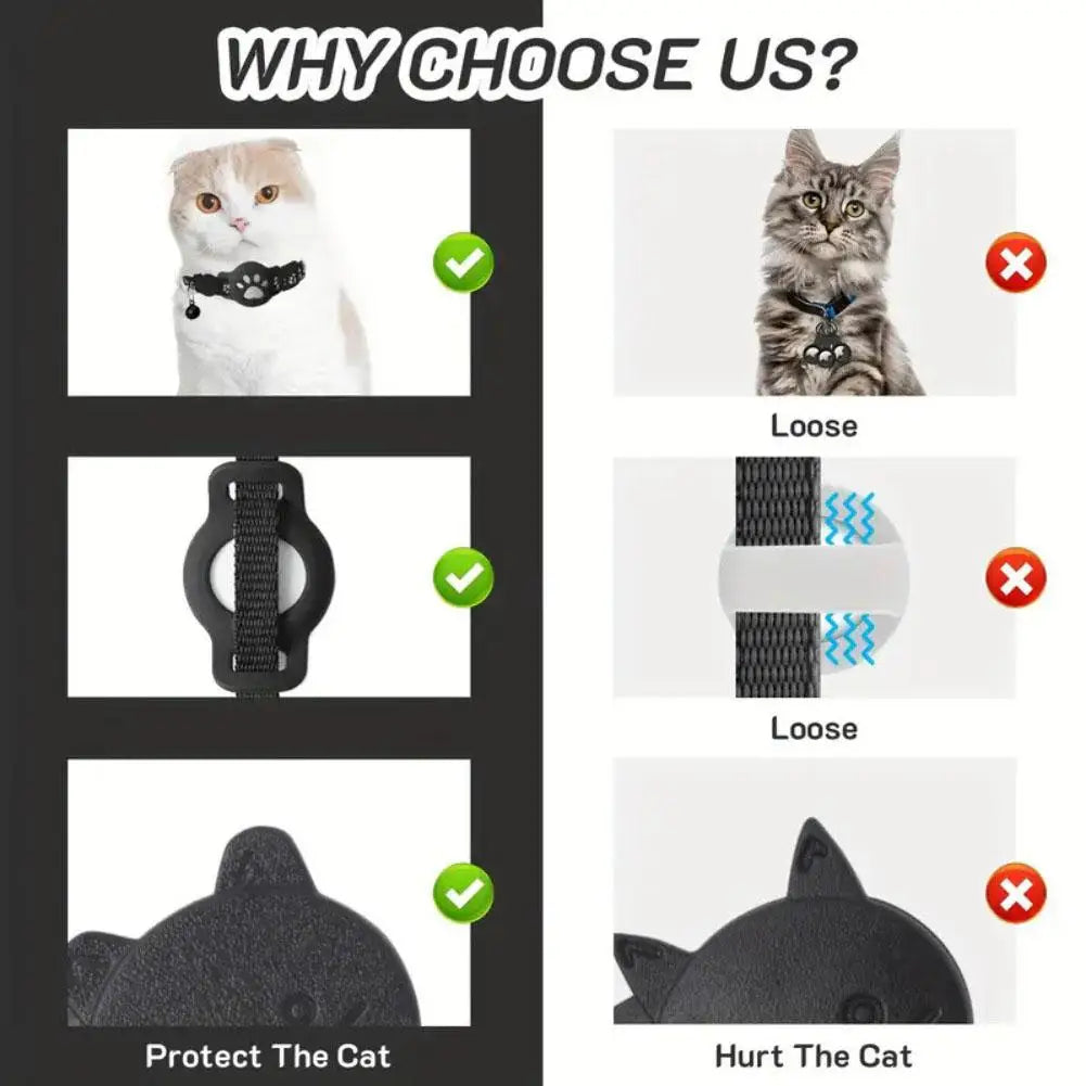 Cat Locator with Adjustable Collar