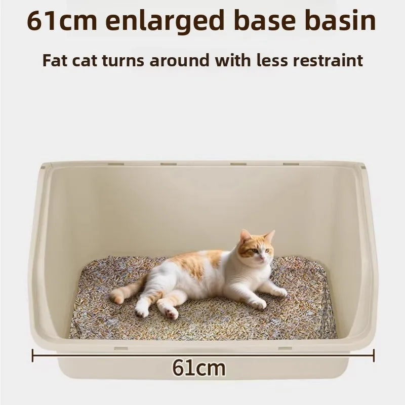 Automatic Self-Cleaning Cat Litter Box — Large Covered with Odour Control & Low Noise