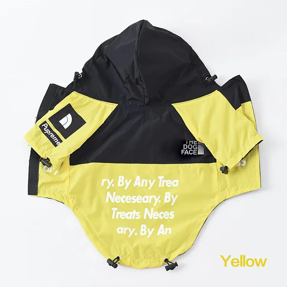 Waterproof Reflective Dog Raincoat with Hood