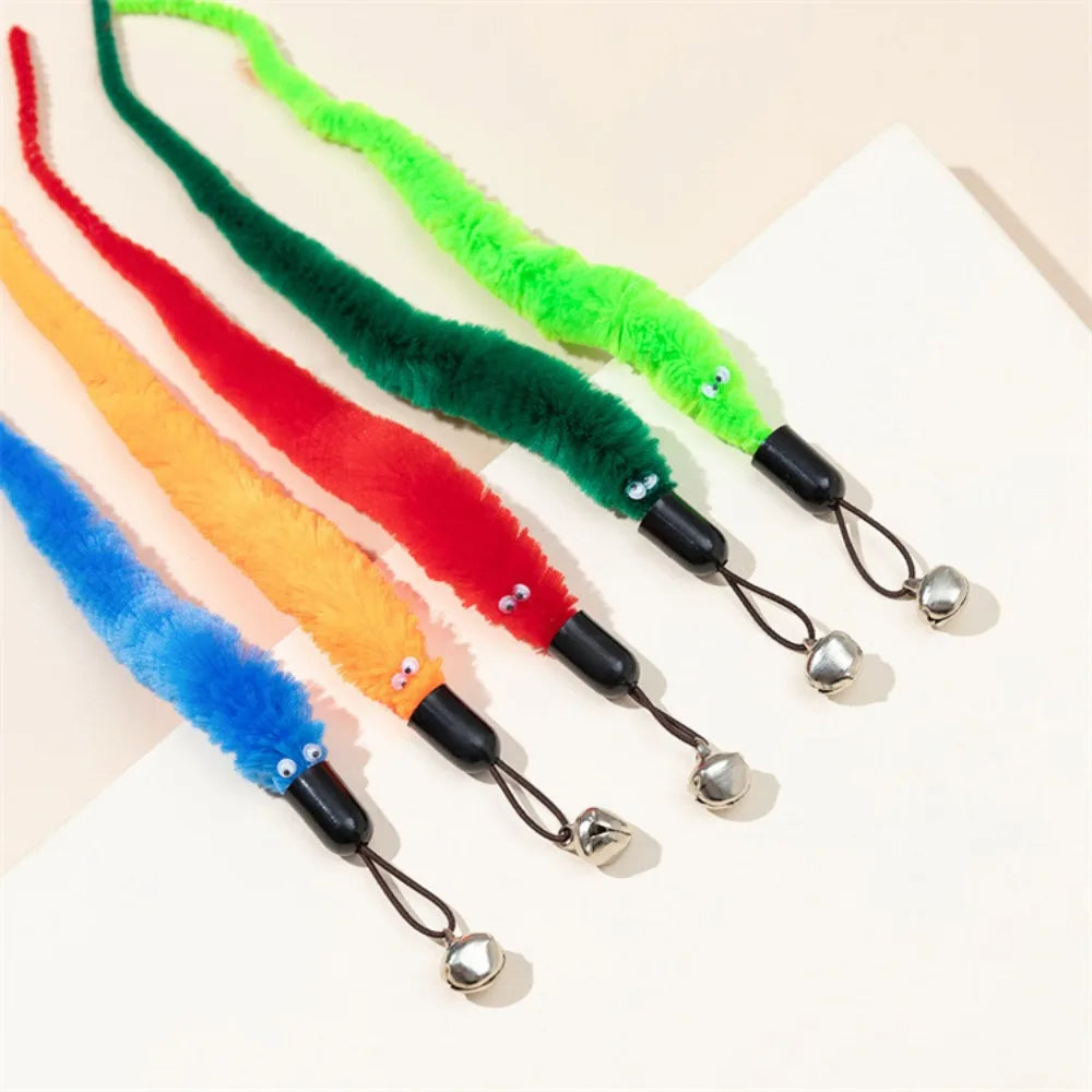 Interactive Caterpillar Cat Toys 6-Pack