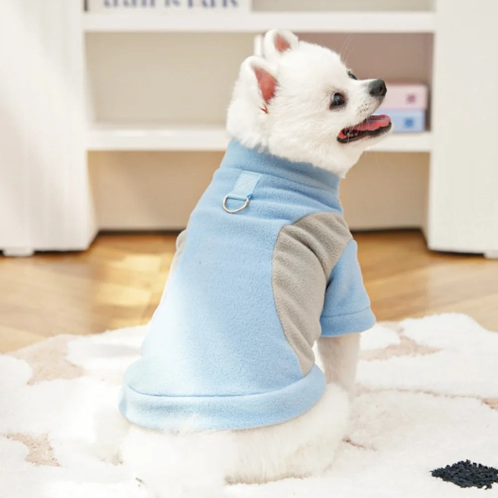 Soft Fleece Dog Hoodie & Warm Winter Coat