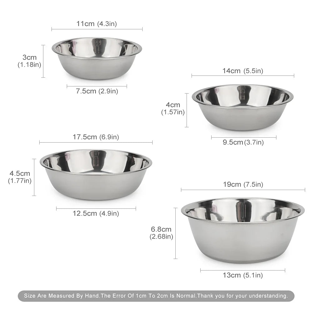 Stainless Steel Pet Feeding Bowl