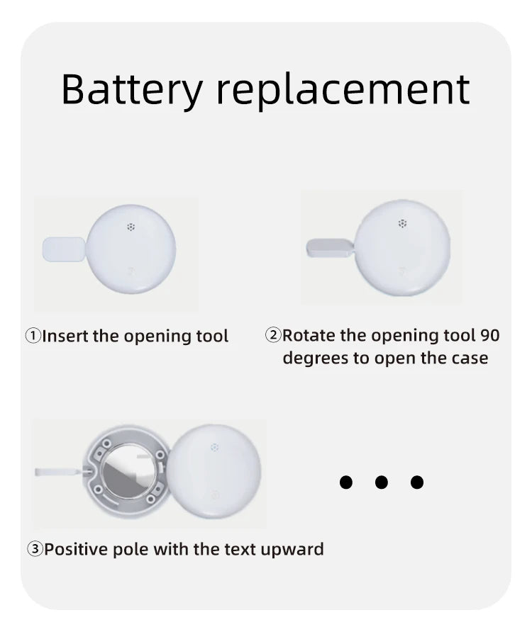 Google Find Hub Smart Location Tag for Android — Pet Collar, Keys & Bags