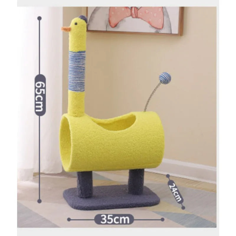Cat Climbing Frame with Integrated Nest