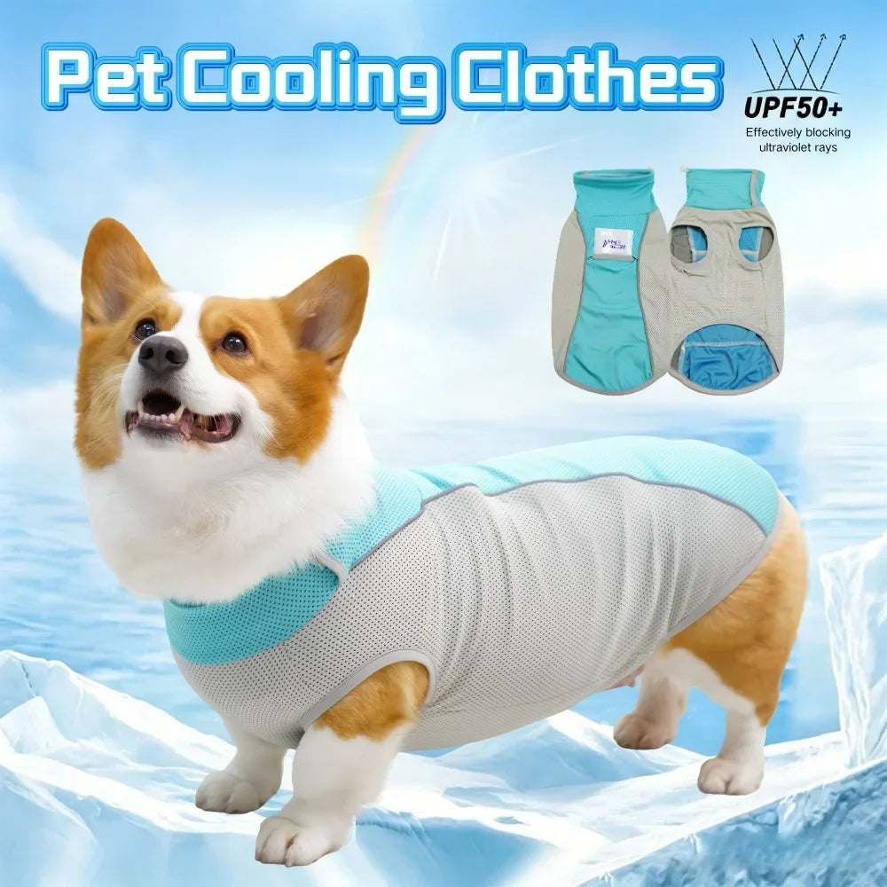 Ice Pack Cooling Vest for Small & Medium Dogs