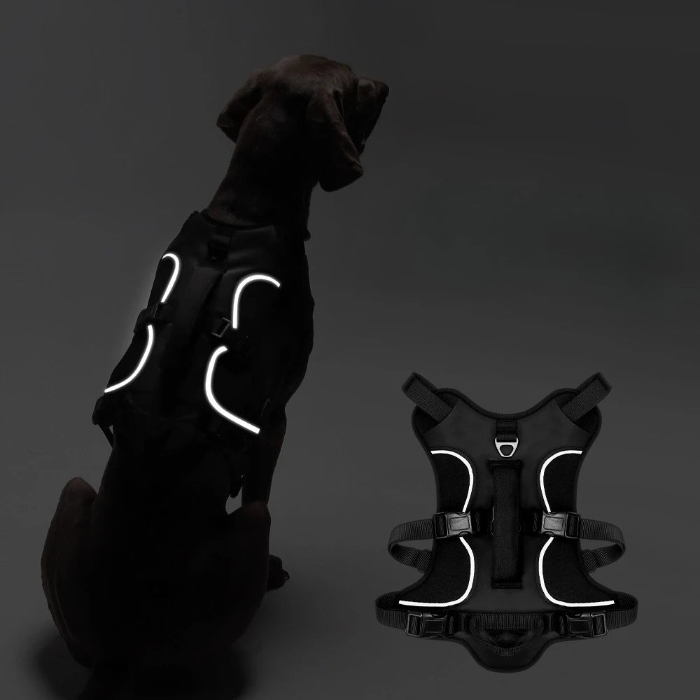 Harnais Tactique Militaire pour Grands Chiens
