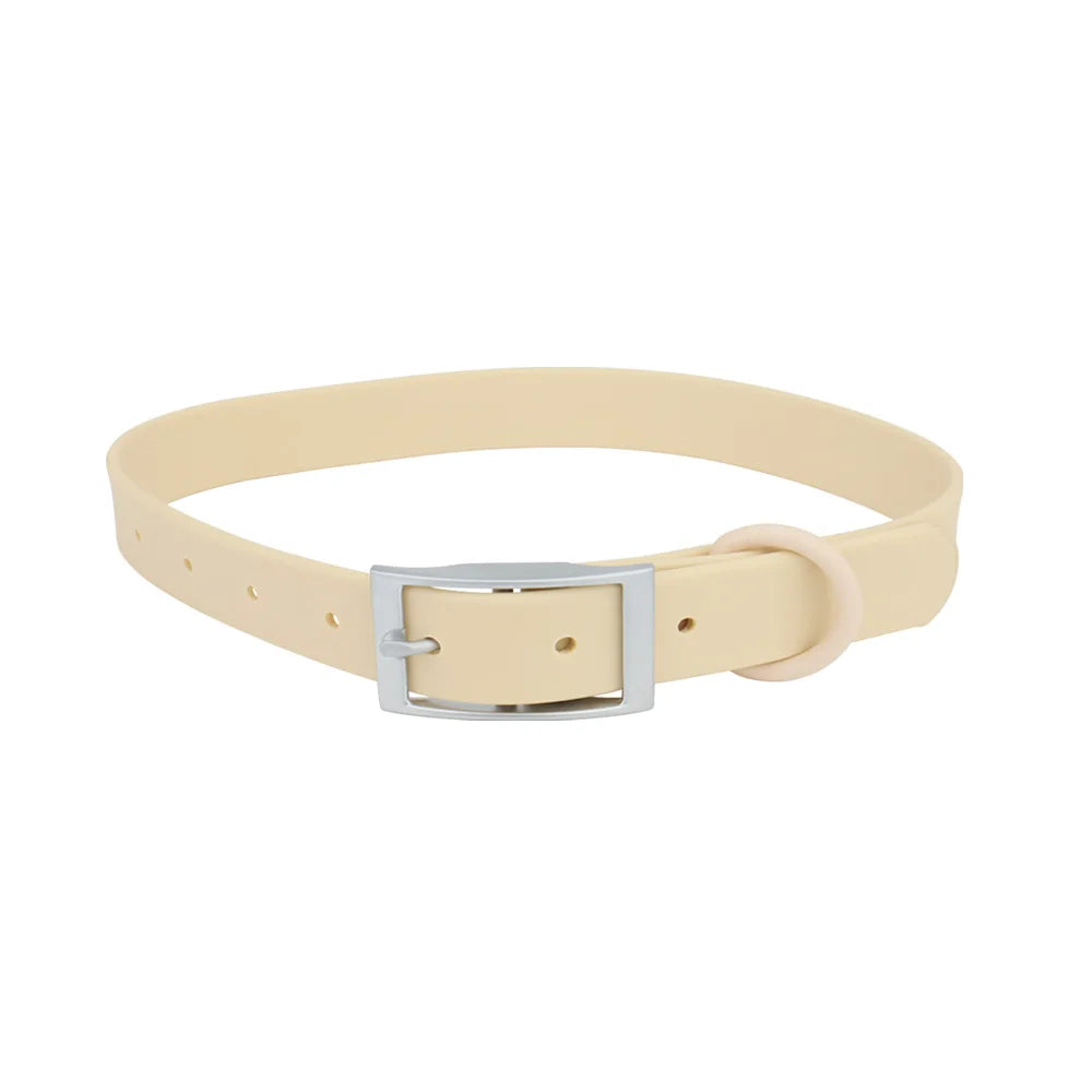 Waterproof Adjustable PVC Pet Collar — 12 Colours