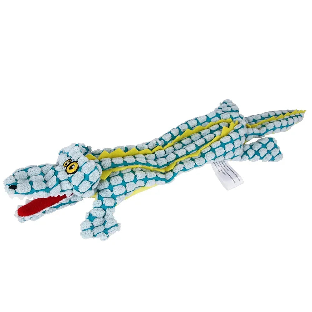 No-Stuffing Crocodile Squeak Toy