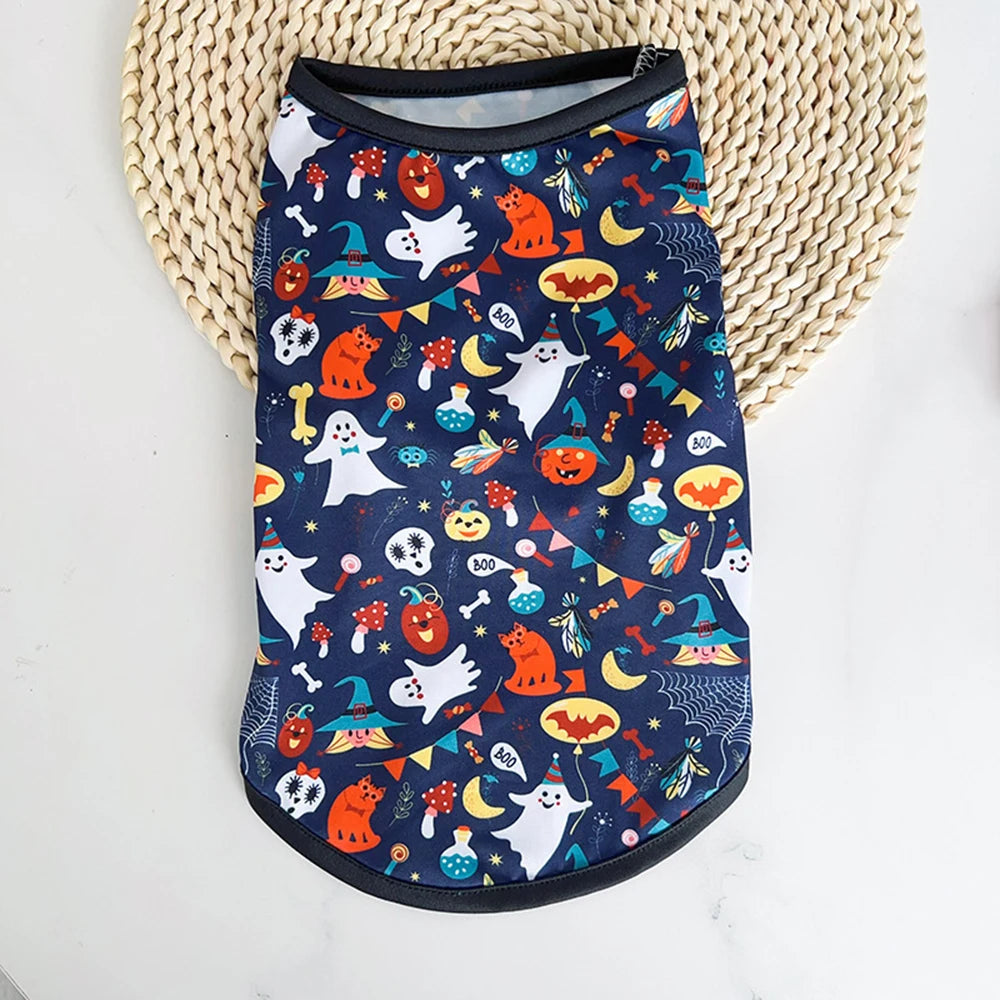 Halloween Print Pet Vest