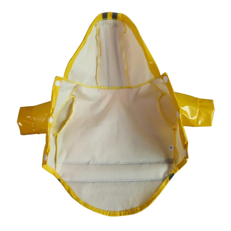 Imperméable réfléchissant pour chien | Cape Poncho coupe-vent pour petits chiens et chats