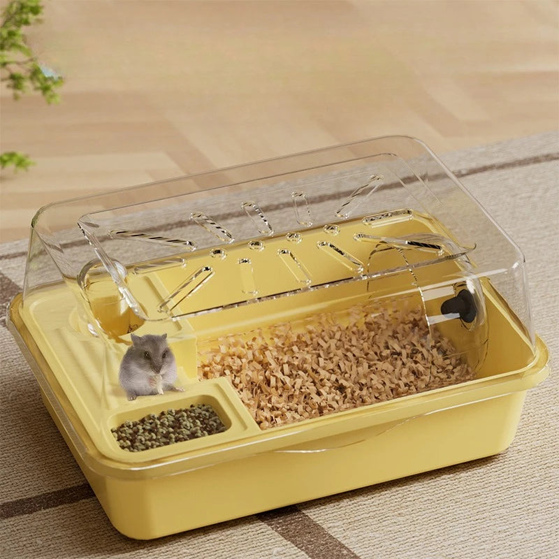 Large Hamster Cage with Acrylic Panels