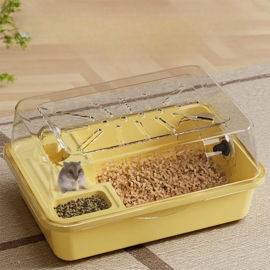 Large Hamster Cage with Acrylic Panels