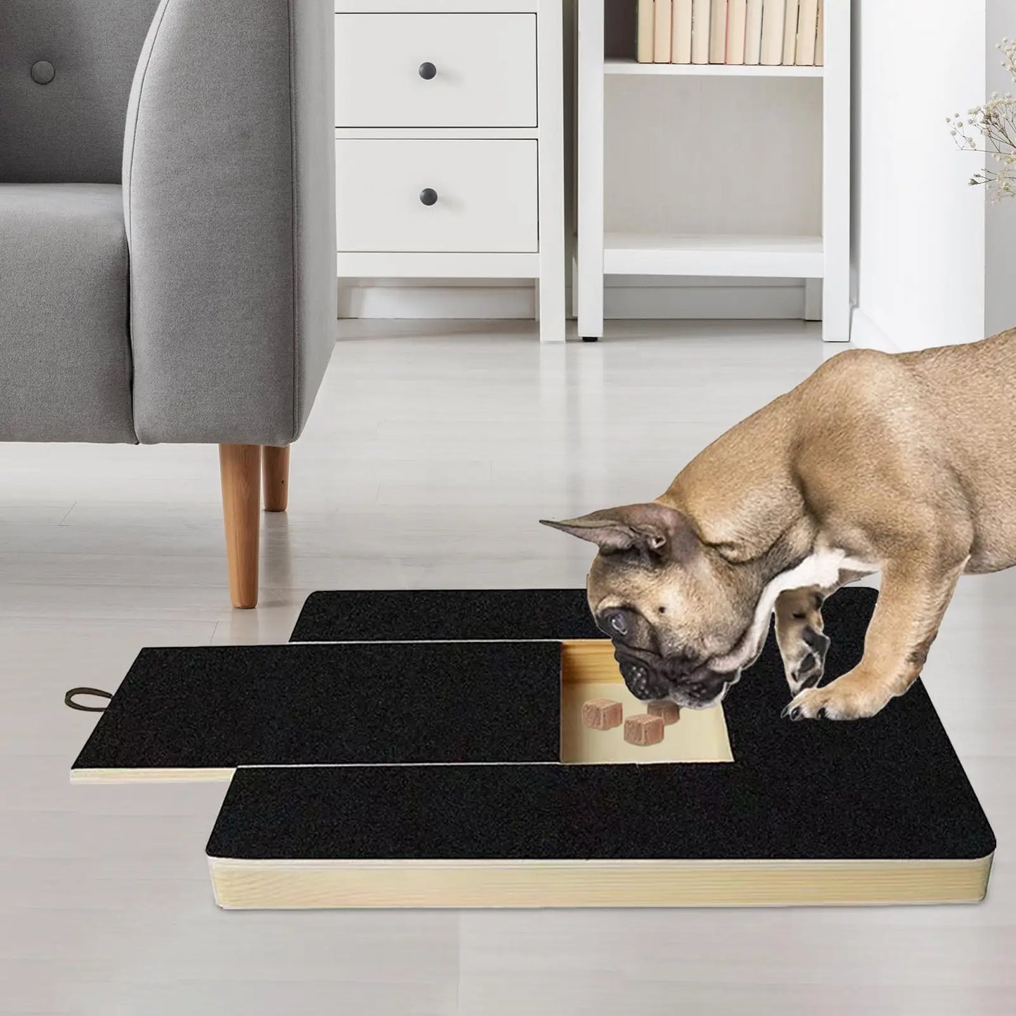 Wooden Dog Nail Scratch Board – Self-Filing Nail Trimmer