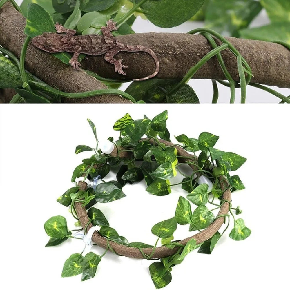 Rattan Reptile Climbing Vine Set