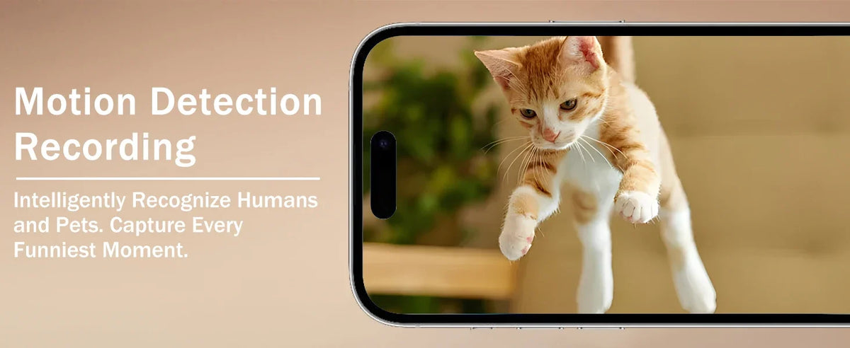 Smart Robot Pet Camera with Treat Dispenser & Two-Way Talk — 1080p WiFi