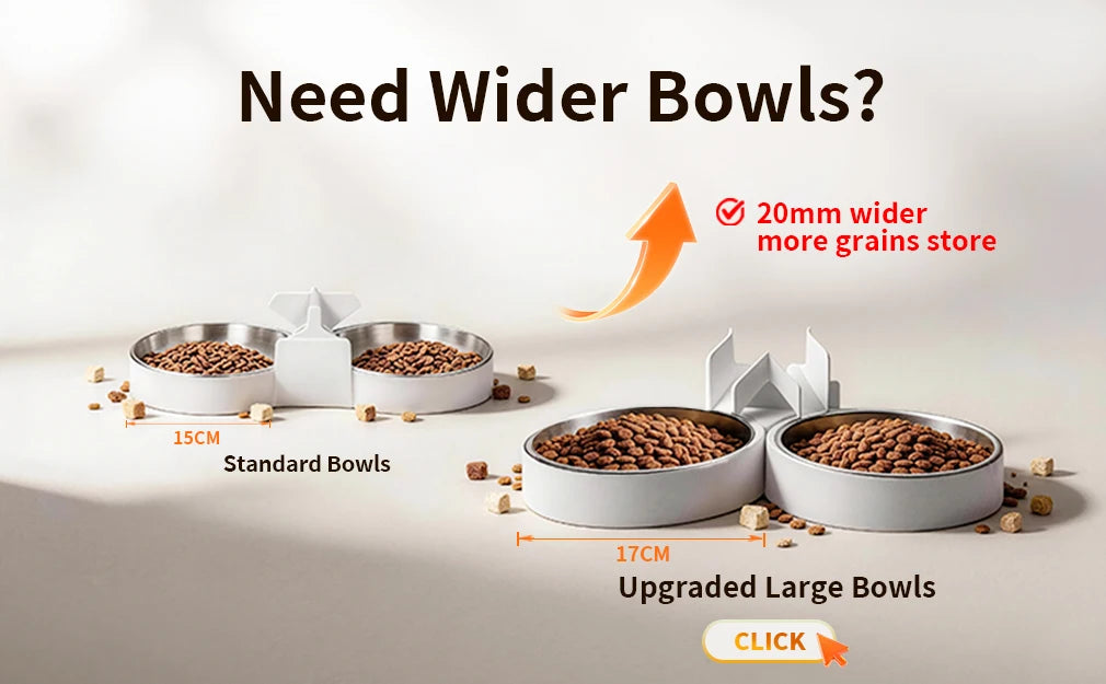 8L Smart Pet Feeder with 1080P Camera, Night Vision & Stainless Steel Bowl — 5G Wi-Fi & Tuya App