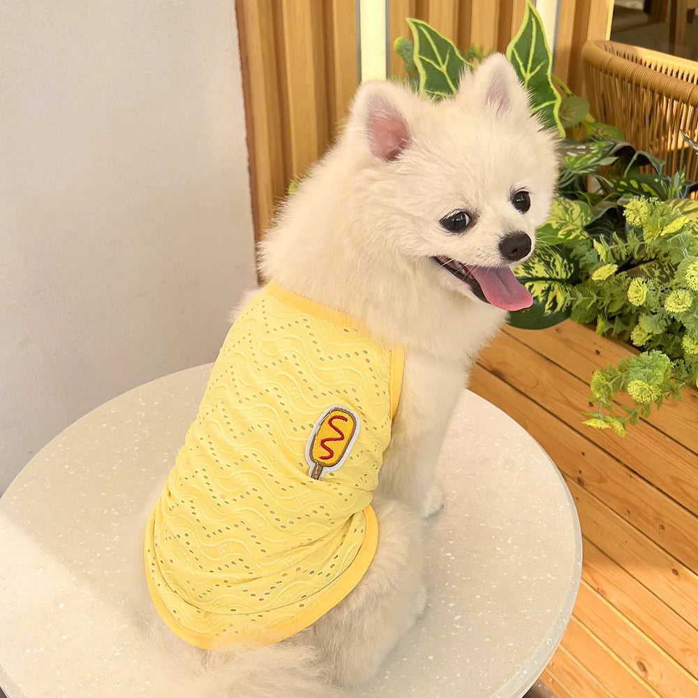 Breathable Dog Vest for Spring and Summer