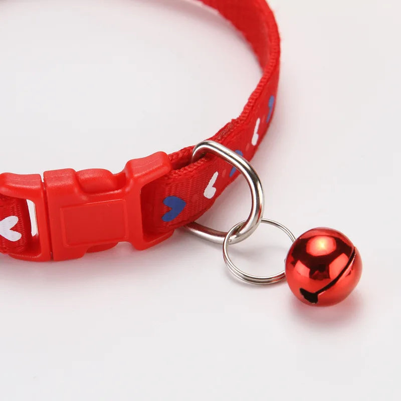 Adjustable Cat Collar with Bell