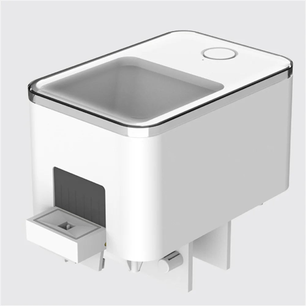 Distributeur automatique de nourriture pour poissons avec minuterie, contrôlé par application WiFi intelligente