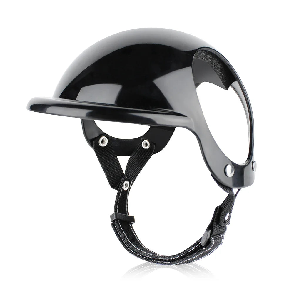 Cool Pet Dog Safety Helmet for Small Medium Dogs French Bulldog Doberman Pinscher Adjustable Motorcycle Helmets Pet Accessories