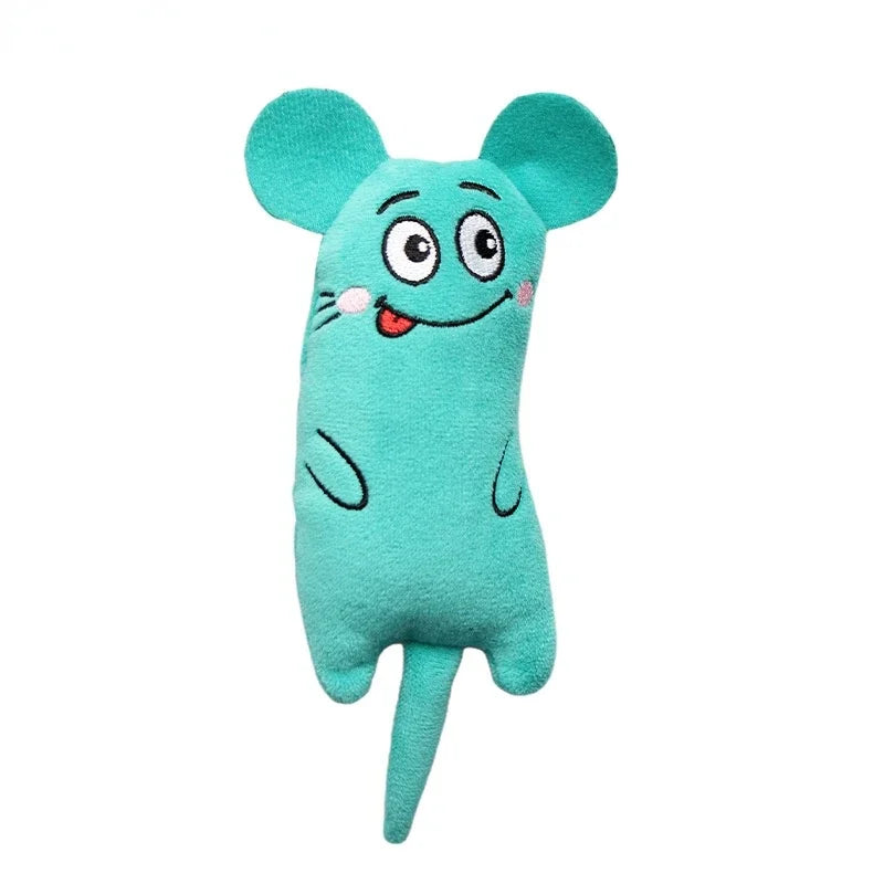 Catnip Chew Toy - Interactive Thumb Bite Toy for Dental Health and Play