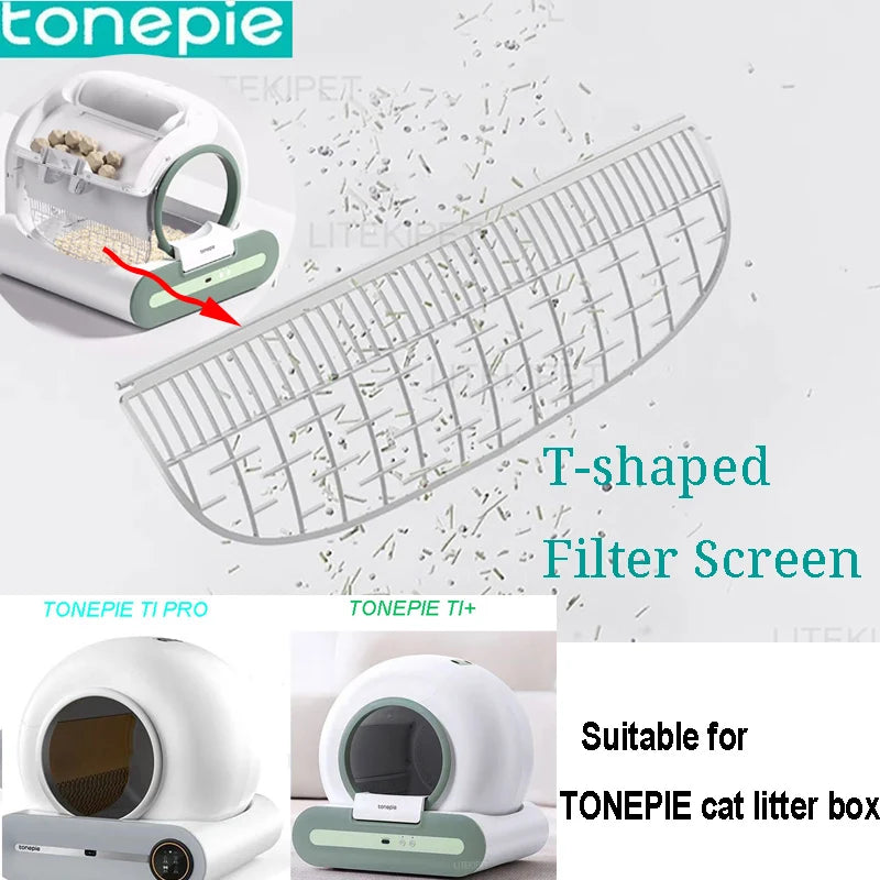 Replacement Filter Kit for TONEPIE TI PRO & TI+ Automatic Cat Litter Box