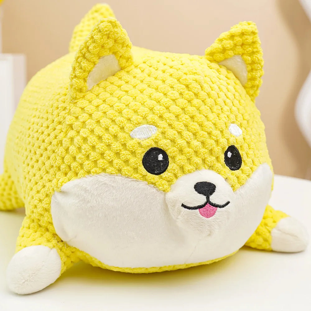 Plush Animal Dog Toy – Bite-Resistant Squeaky Comfort Toy