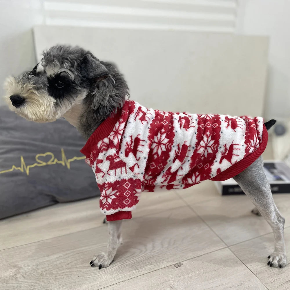 Fleece Winter Sweater for Cats & Small Dogs