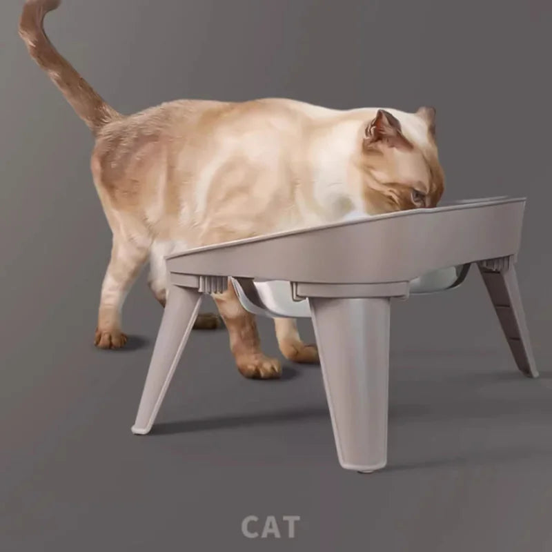 Stainless Steel Pet Bowl – Food & Water Dish for Dogs & Cats