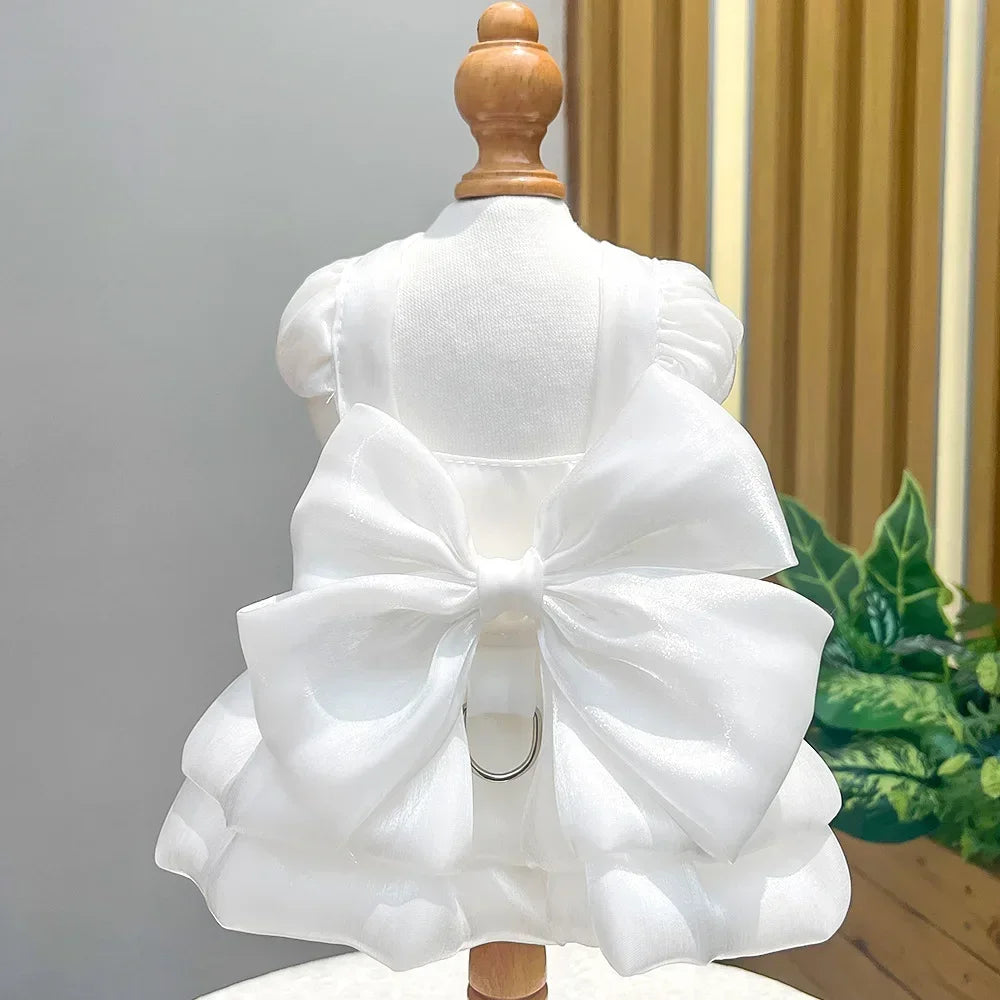 Bowknot Princess Dress for Small Dogs & Cats