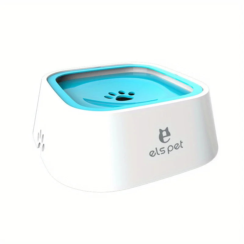 Gamelle d'eau anti-débordement pour chien à débit lent - Gamelle d'eau anti-éclaboussures pour animaux de compagnie de 1,5 L