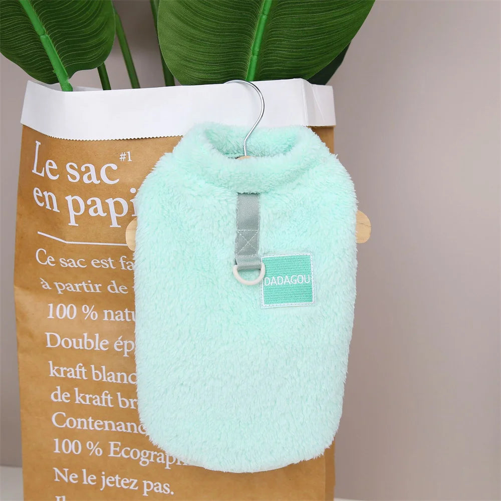 Warm Fleece Jacket & Jumpsuit for Cats and Small Dogs
