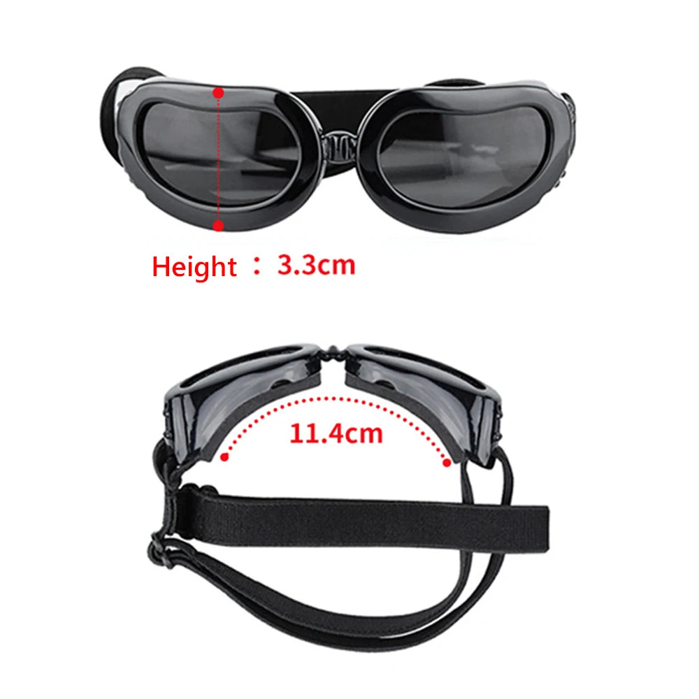 UV & Windproof Sunglasses Goggles for Small Dogs & Cats